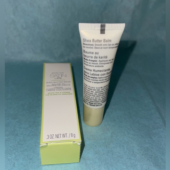👄🌟💕 MARY KAY WHITE TEA & CITRUS SATIN LIPS SHEA BUTTER BALM - Picture 2 of 3